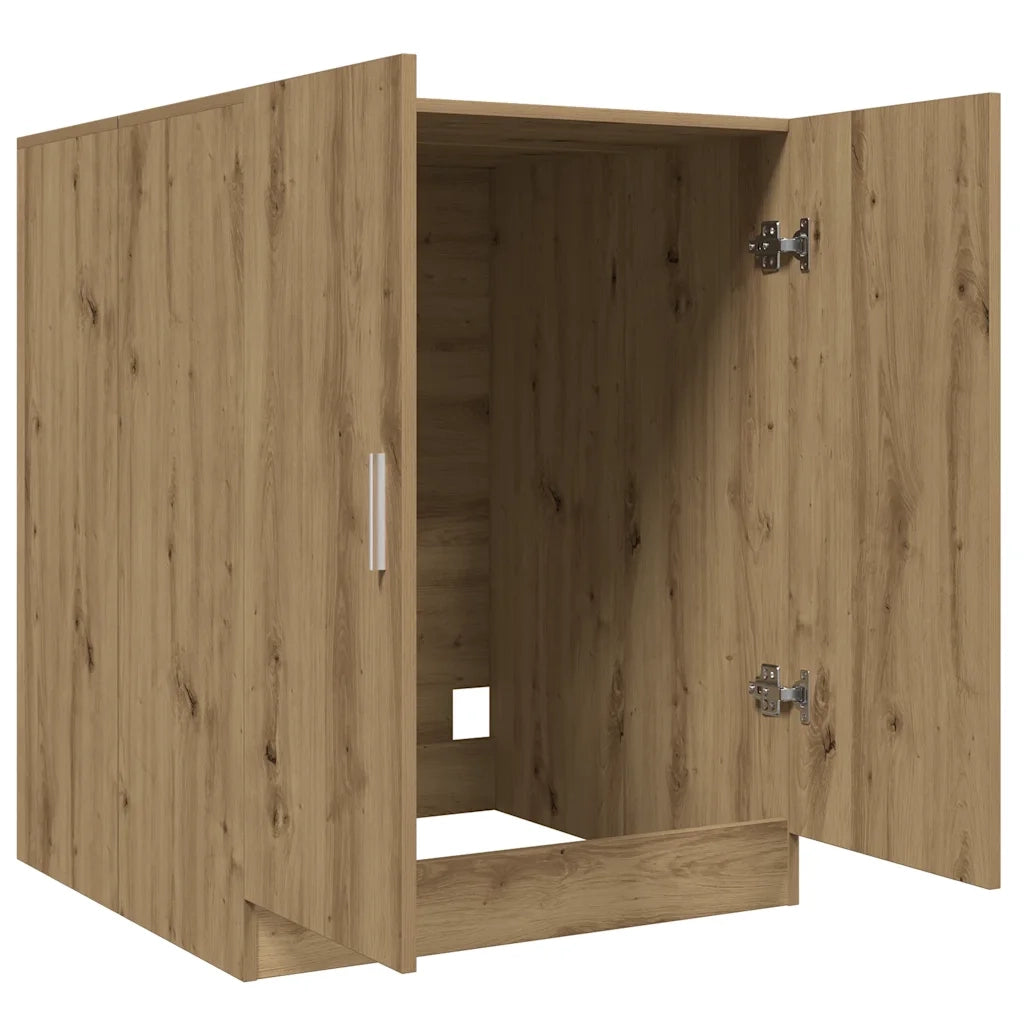 Mobile per Lavatrice Rovere Artigianale 70,5x71,5x91,5 cm CFW4672666