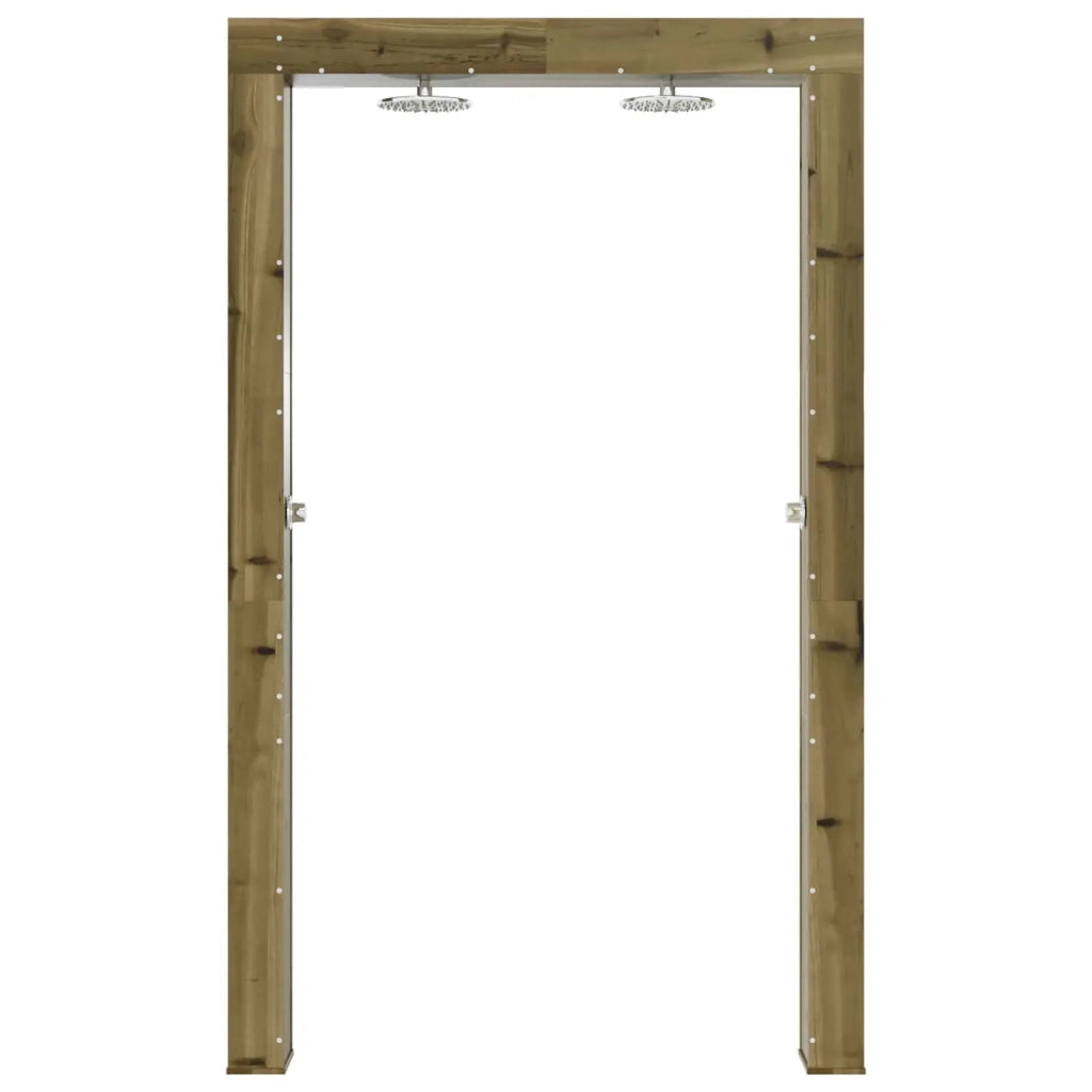 Doccia da esterno Naturale 137 x 23 x 226 cm 886343