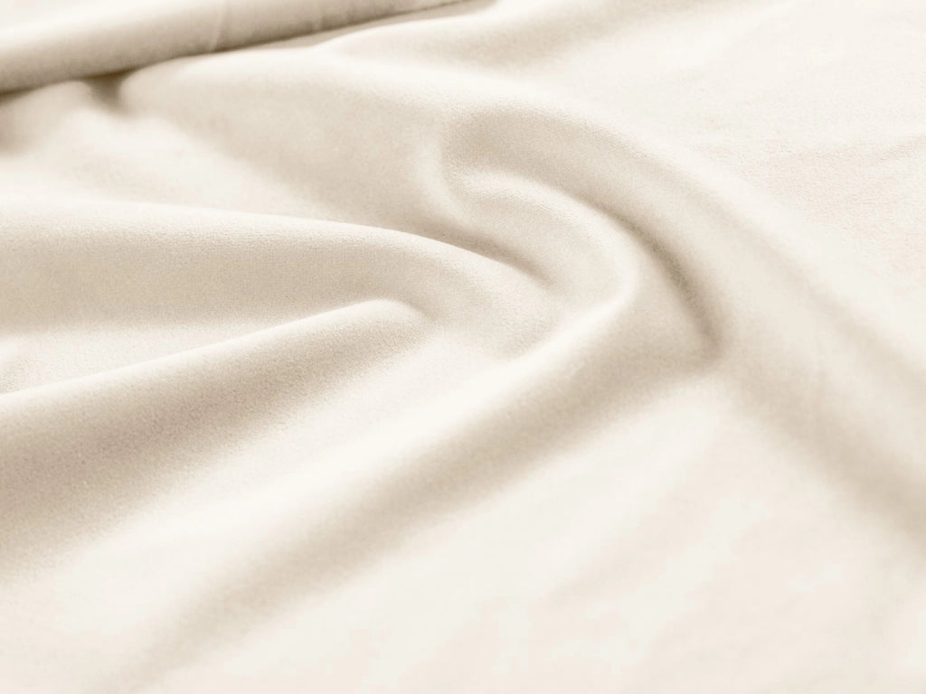 Cosmopolitan Design - Divano "Vienna" 3 posti in velluto beige chiaro 