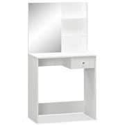 Toletta design in legno ingegnerizzato 75 x 40 x 141 cm bianco 02_0006337