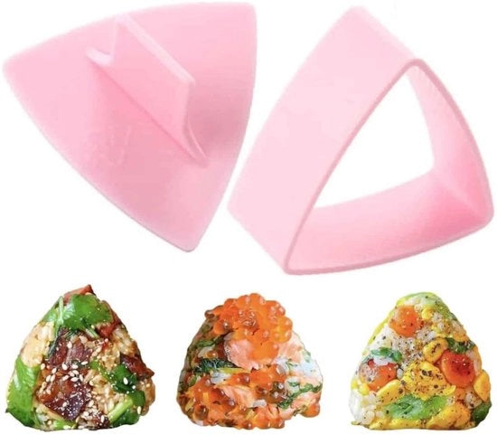 Fornitore di Sushi - Fornitore di Sushi a forma di triangolo - Fornitore di Sushi - Gadget da cucina - PP di grado alimentare - Sicuro e privo di odori - Facile da utilizzare