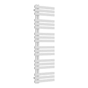 Radiatore scaldasalviette da bagno acciaio 140 x 50 cm bianco 03_0010411