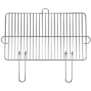 Barbecue a Carbonella In Metallo BBQ Braciere Portatile Ripiano trasportabile