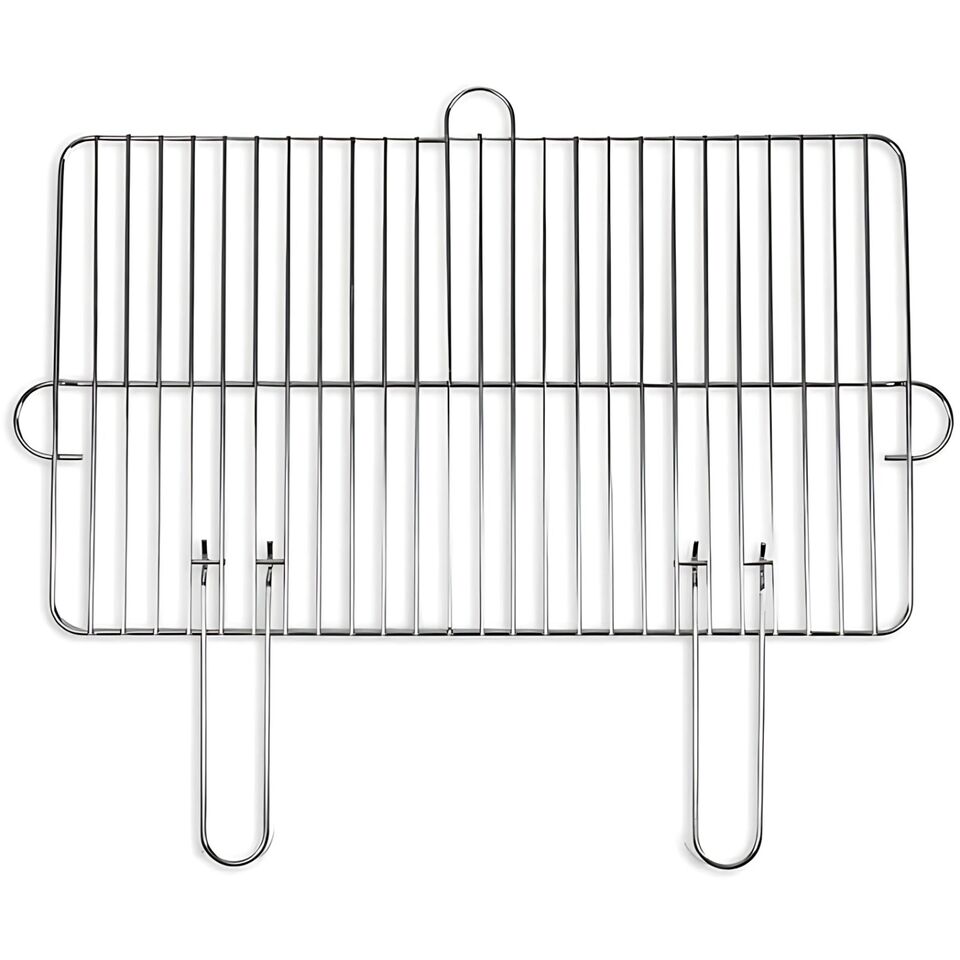 Barbecue a Carbonella In Metallo BBQ Braciere Portatile Ripiano trasportabile