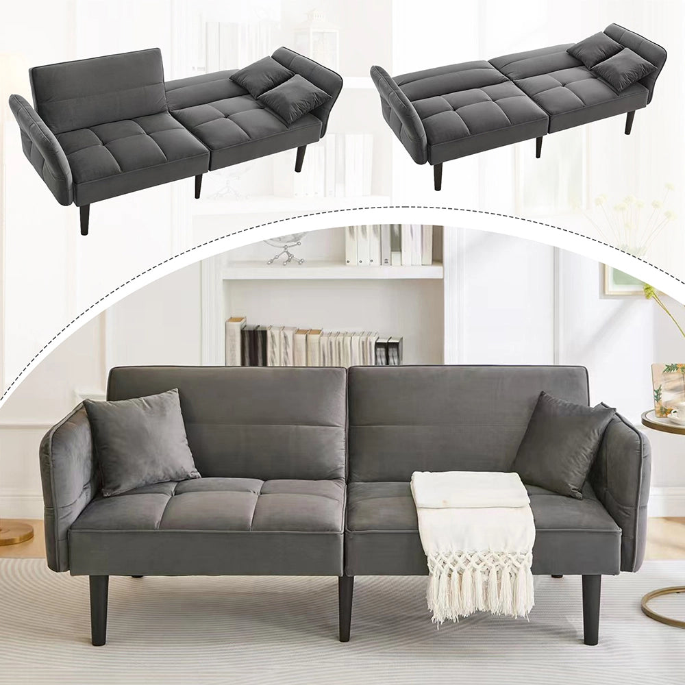 Divano letto 2in1 - Xylo - due posti, design estensibile, pratico
