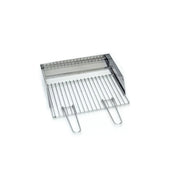 Milano Kit Barbecue paratia e griglia canalina Milano Grill 80+40 acciaio inox