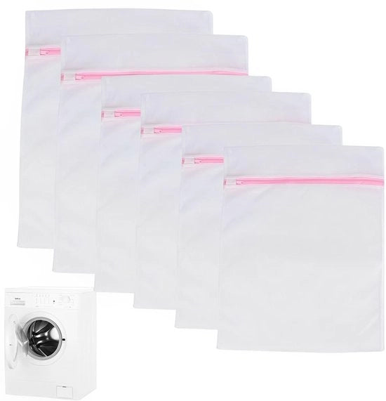 Set di asciugamani per asciugare con chiusura a cordino - 6 pezzi - Flessibili e duraturi