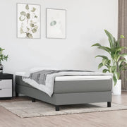 Materasso a Molle Insacchettate Rigidità Media Grigio Scuro 90x200x20 cm 347715
