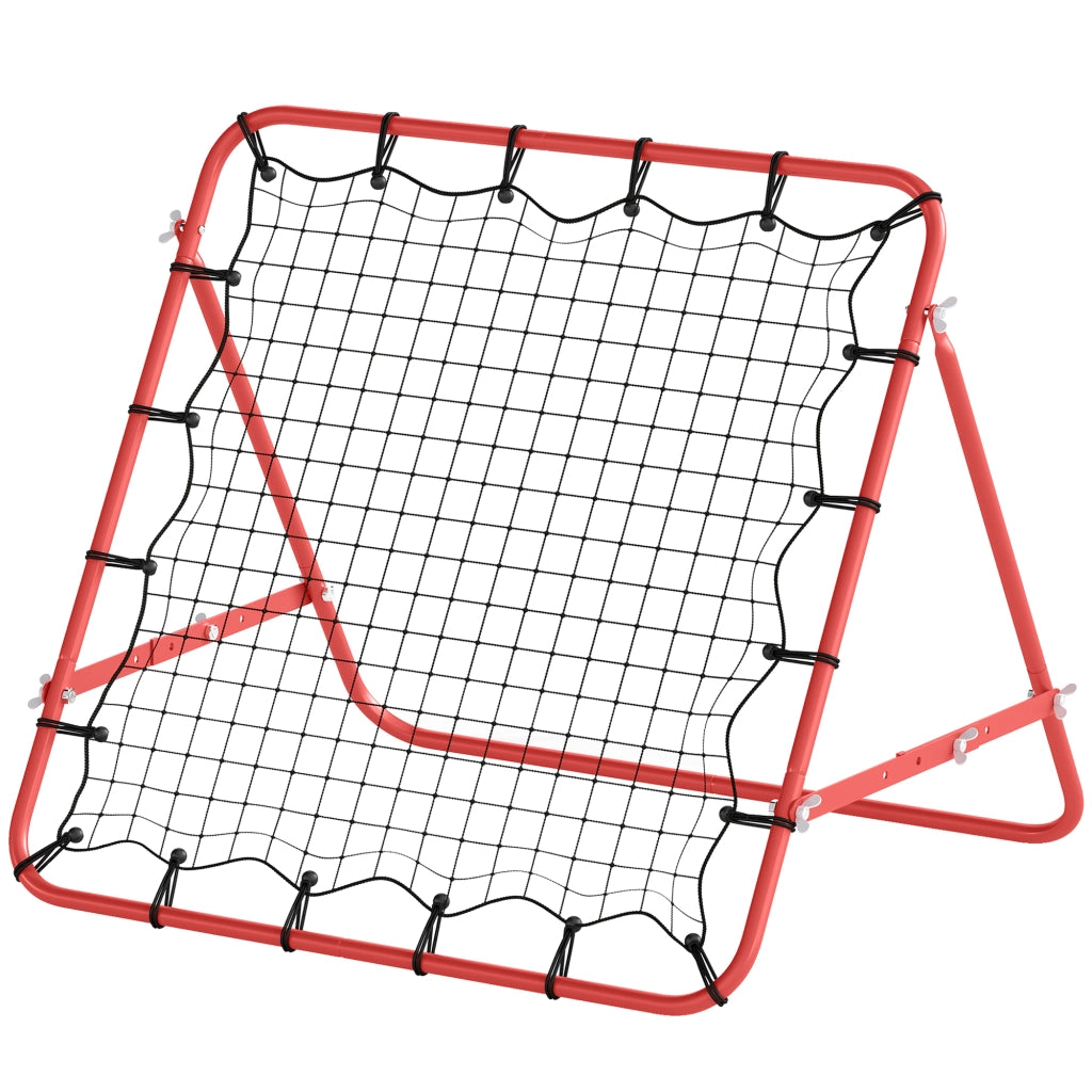 Rete da allenamento in metallo angolo regolabile con corde elastiche ¨C zephmum ¨C 96x80x96