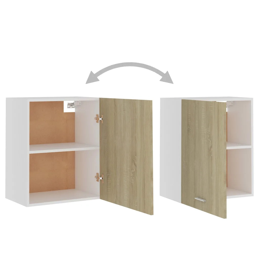 Mobili Pensili “Lyon” 2 pz Rovere Sonoma 50x31x60 cm 805081