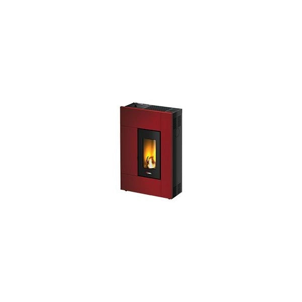 Stufa pellet cadel 7019583 spirit3 5 rosso