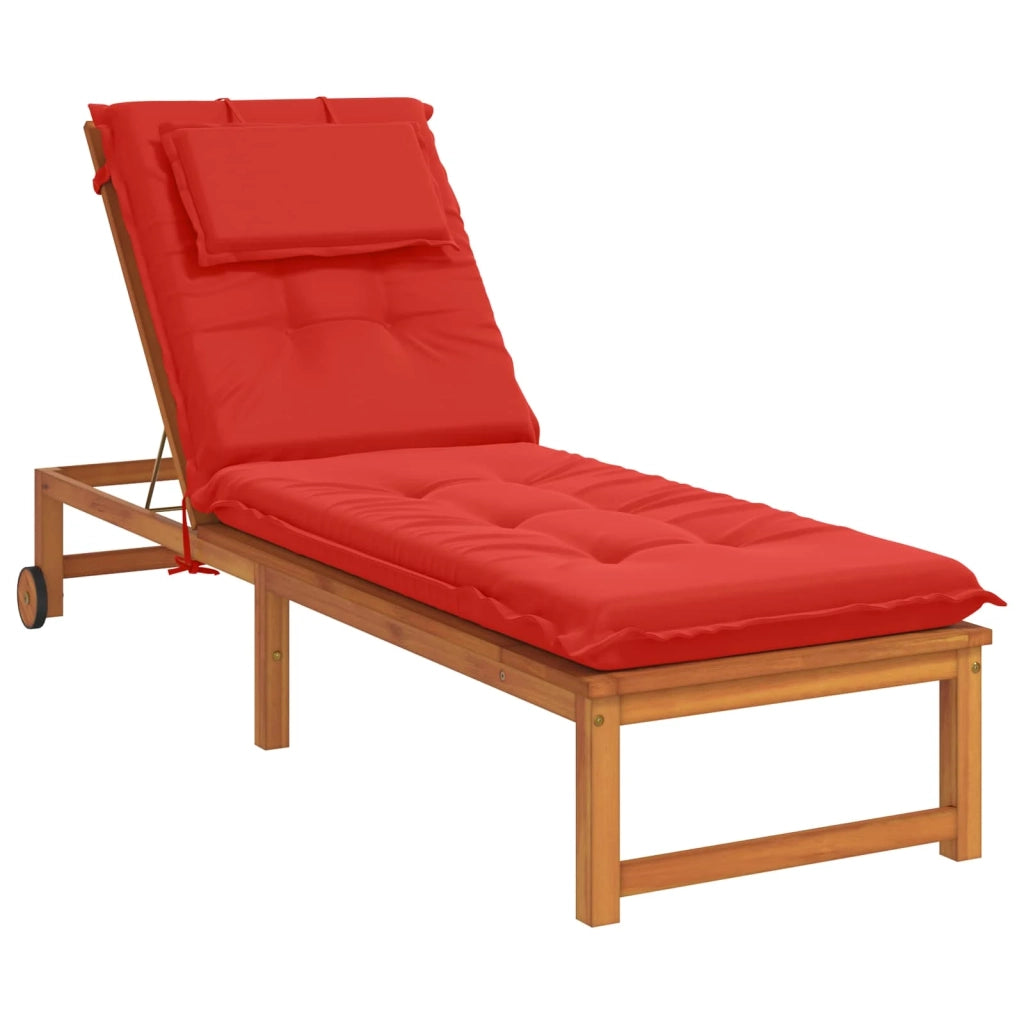 Cuscino per Lettino GEMERT 100% Poliestere Rosso 947510