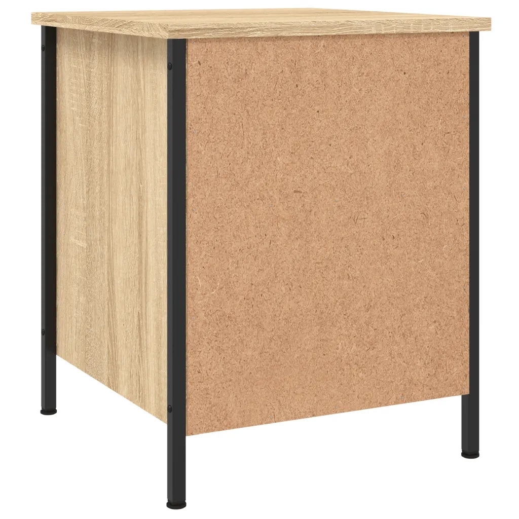 Comodini 2 pz Rovere Sonoma 40x42x50 cm in Legno Multistrato 825936