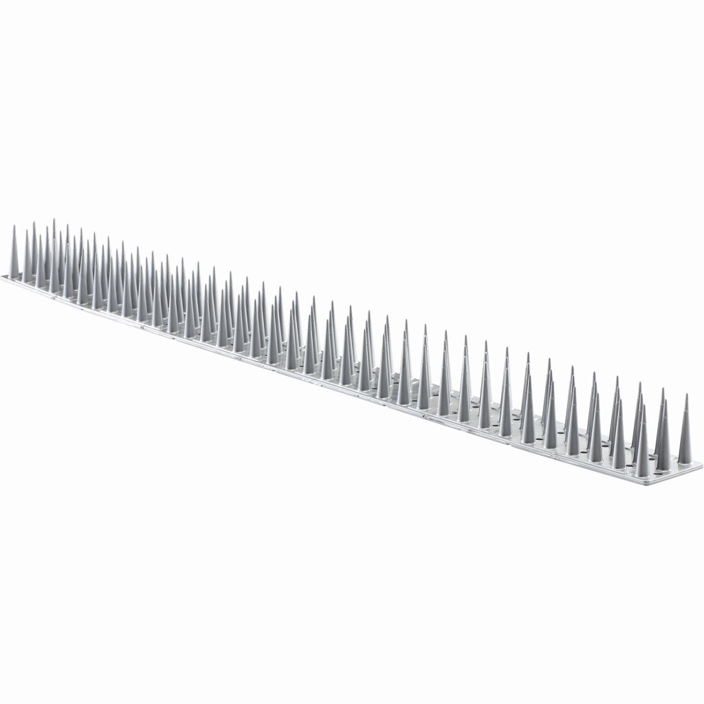 KADAX Punte dissuasive per uccelli e piccioni, striscia di plastica resistente e densa da 51 cm.