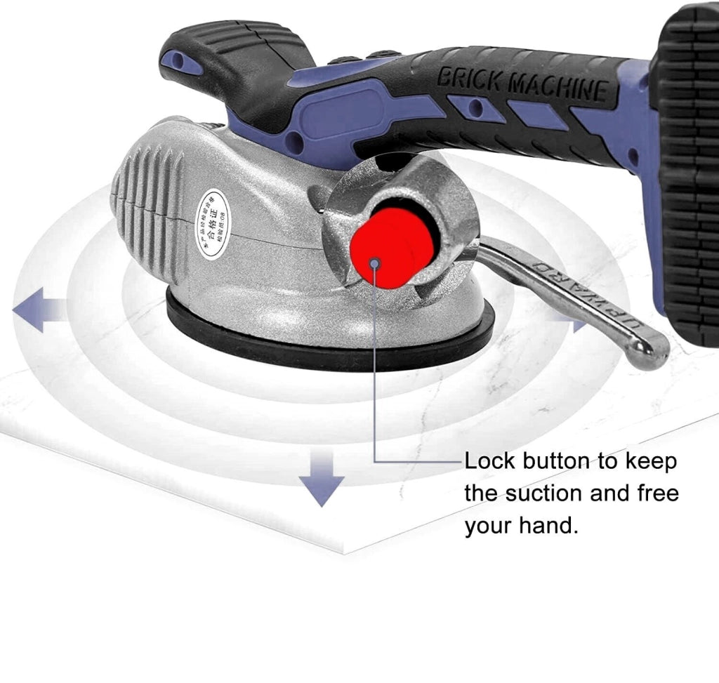 Vibratore per piastrelle a batteria livellatrice piastrellatrice ventosa RE10026