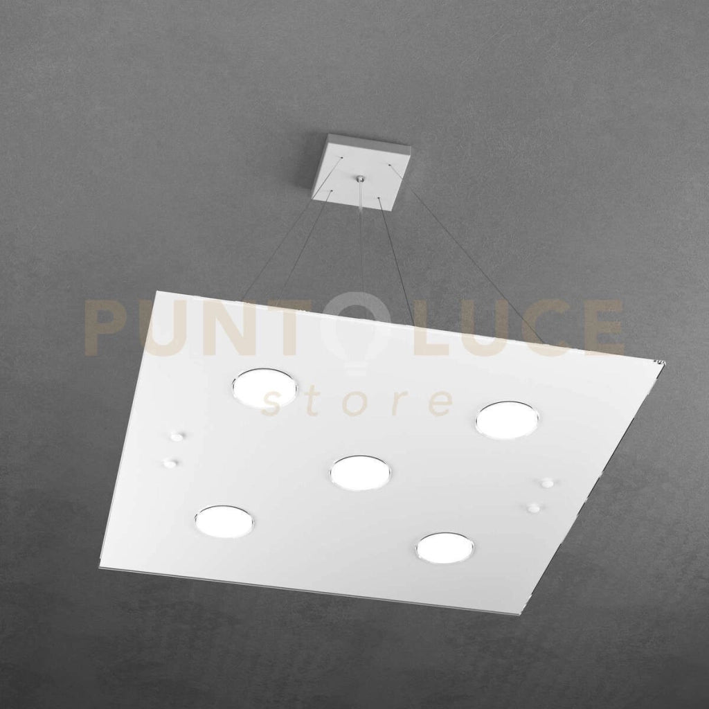 PATH SOSPENSIONE 5 LUCI ATTACCO GX53 BIANCO
