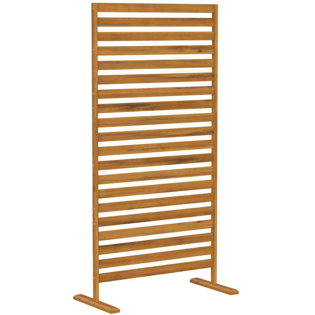 Biombo in Legno ¨C zephmum ¨C Marrone 170x80 cm