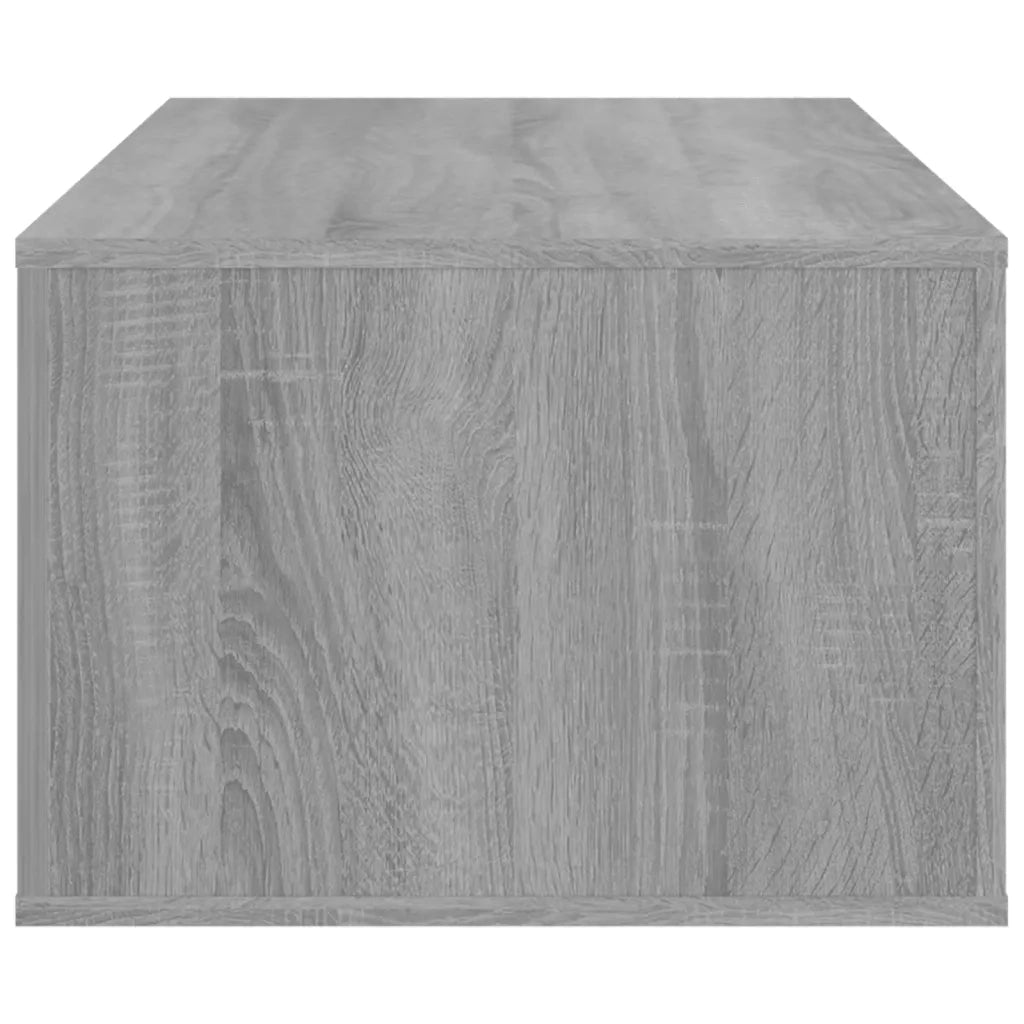 Tavolino salotto | Tavolino da caff¨¨ | Tavolino da Soggiorno Grigio Sonoma 100x50,5x35 cm Legno Multistrato