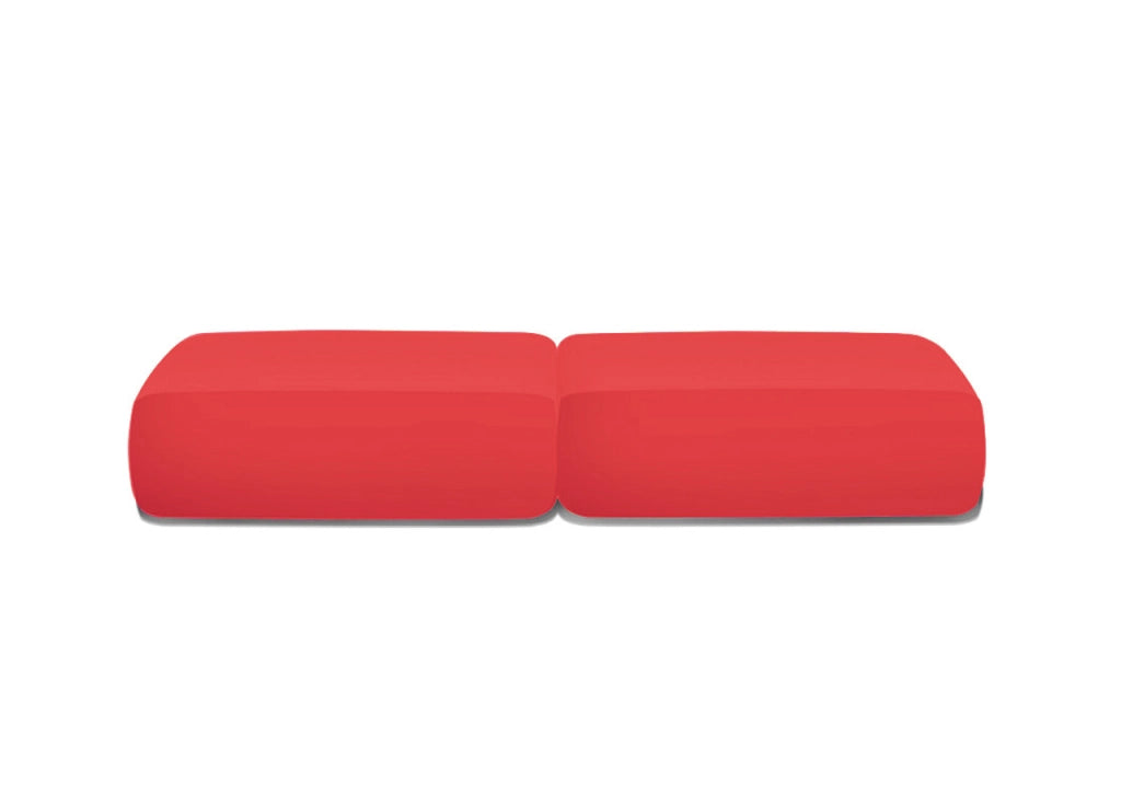 Copriseduta Per Divano Elasticizzato Antimacchia Genius In Tinta Unita - Coppia 1 Posto - Rosso 1016