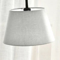 Lampada da Terra Moderna con Caricatore Wireless e Testa Flessibile per Soggiorno, Camera da Letto e Ufficio, 36x36x165 cm