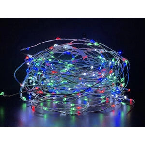 CATENA LUMINOSA A BATTERIA  20 GOCCE LED MULTICOL- 48,0 pz