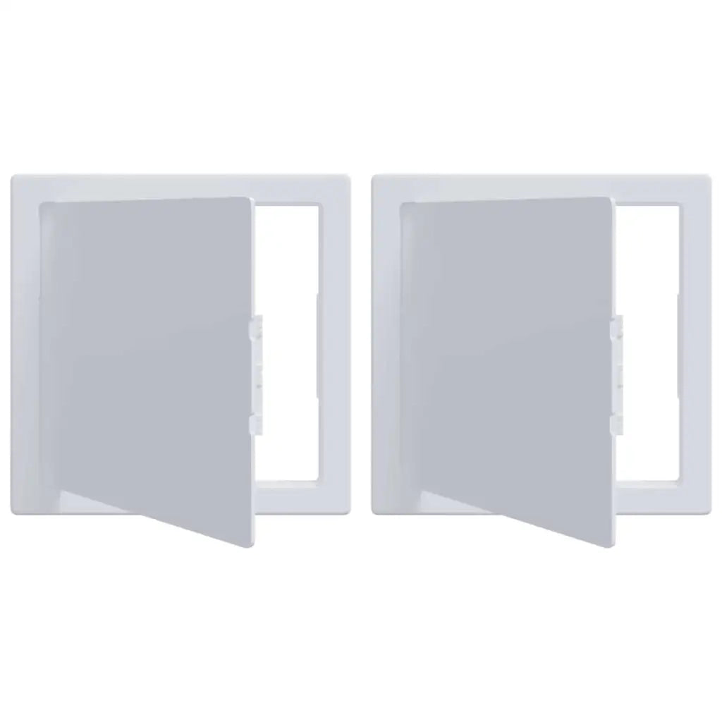 Pannelli di Accesso 2 pz Bianco 15 x 15 cm Plastica ABS CFW7253468