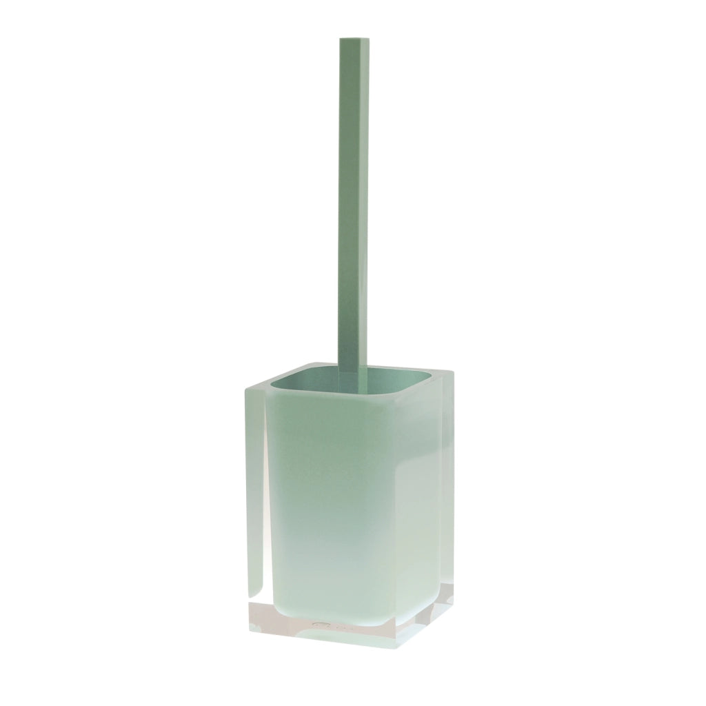 Set completo accessori 4 pezzi d'appoggio in resina RA99 Gedy serie RAINBOW Verde Menta