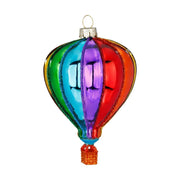 PENDENTE MONGOLFIERA IN VETRO MULTICOLORI 10,5CM