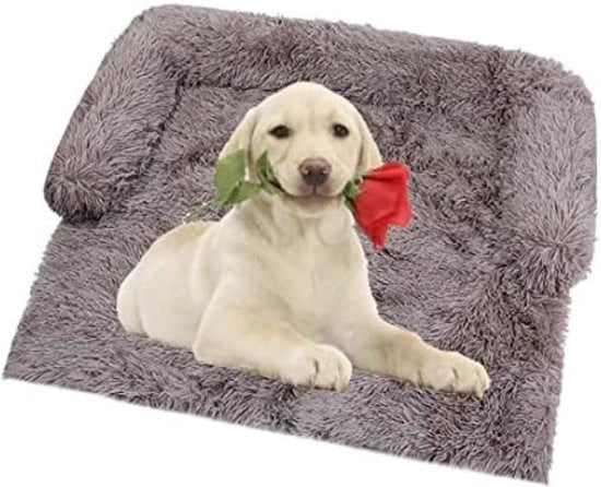 Cuscino per cani - Coperta per cani - Abbigliamento per cani - Protezione per cani - Cuscino per cani per il divano - 90x80x15cm/Rettilineo-Kaki