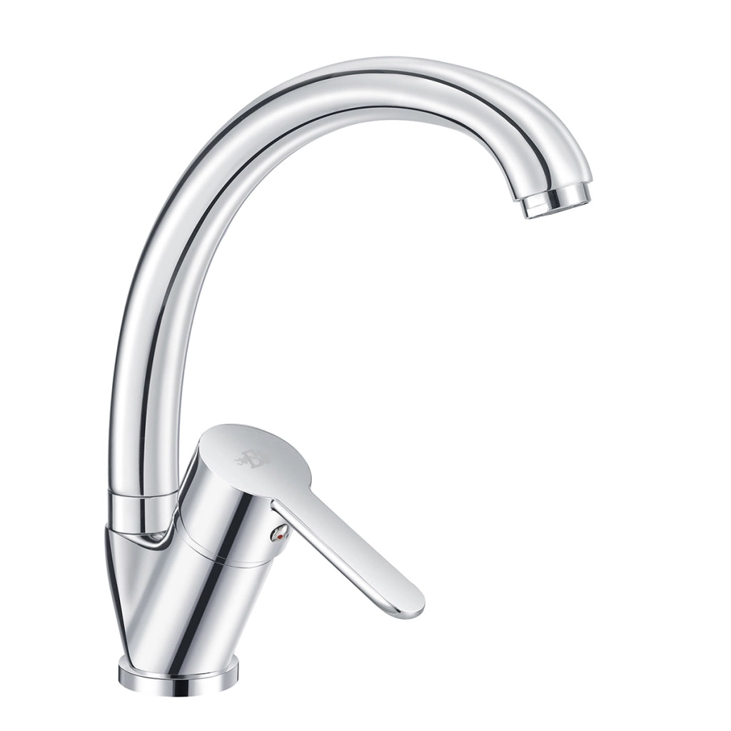 MISCELATORE MONOCOMANDO LAVELLO CANNA ALTA SERIE IOLE- Cromo- DH- pezzi 1