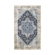 Tappeto Rettangolare Havana, Blu, Polistirene Cinigliato, 230x160x1 cm