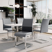 SEDIA ergonomica 42x48x95 cm grigio metallo