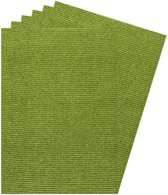 Pacchetto di cartoni per golf 10 pezzi - Diametro 11,8 x 8,3 cm - Sostenibile - Progetti di fai da te - Album di colla - Superficie protettiva - Cartone