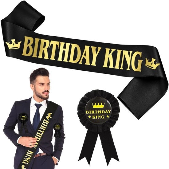 Cintura di compleanno nera - Accessorio di compleanno - Badge di compleanno - Materiale satinato - Ideale per il compleanno - Accessorio di compleanno

Modello: 
Verjaardagsband Zwart 

Codice prodotto: 
(assente)