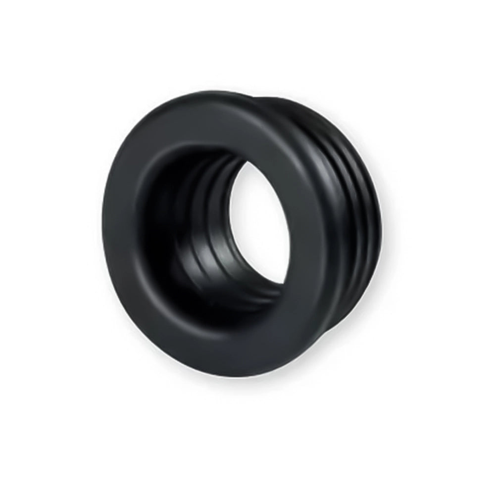Morsetto in gomma nera per canotti diametro estendibile 46 mm