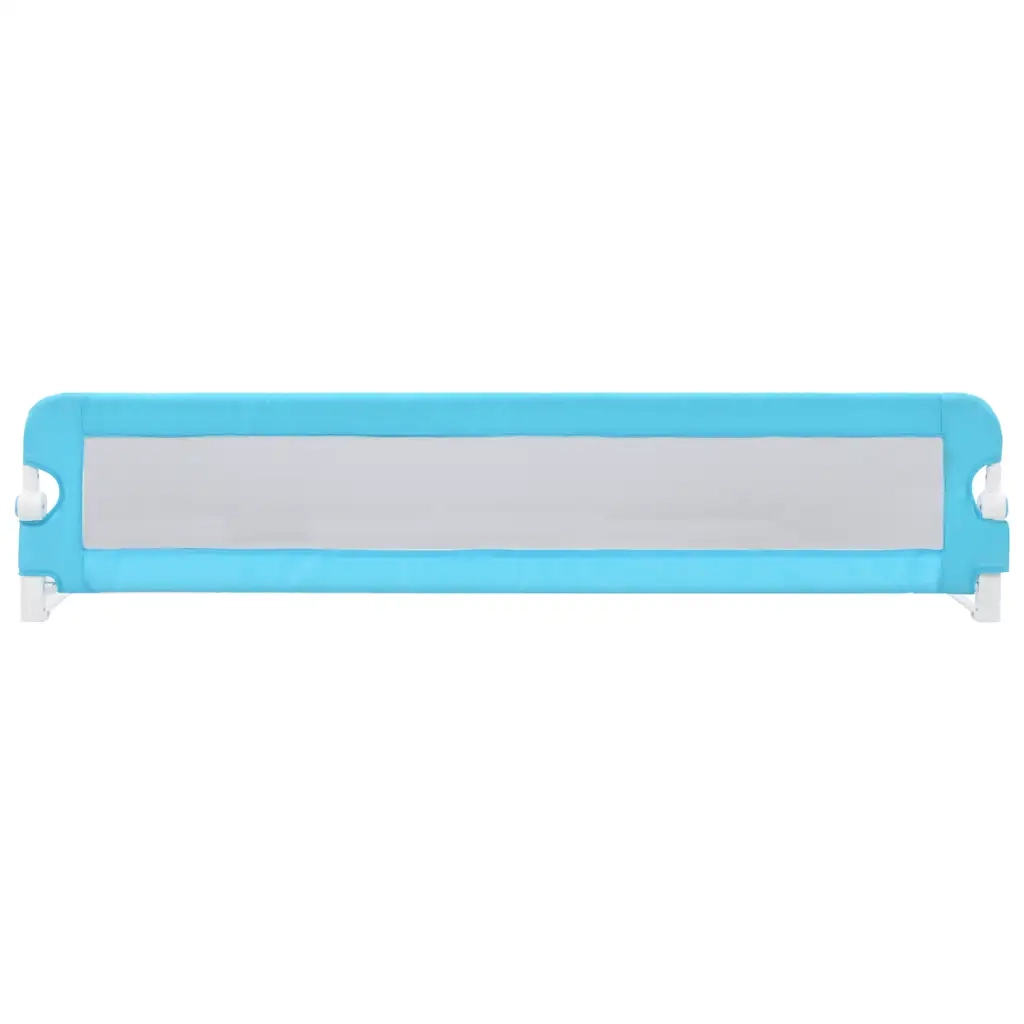 Sponde Letto di Sicurezza per Bambini Blu 180x42cm Poliestere CFW3622102