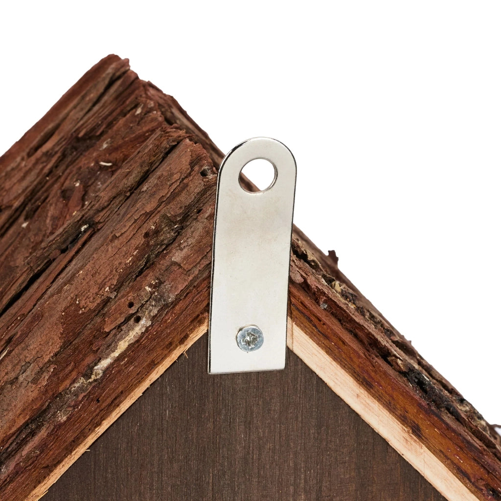 Hotel per insetti design pratico giardino balcone con apertura a ribalta 30 x 20 x 15 cm in legno naturale 13_0015186