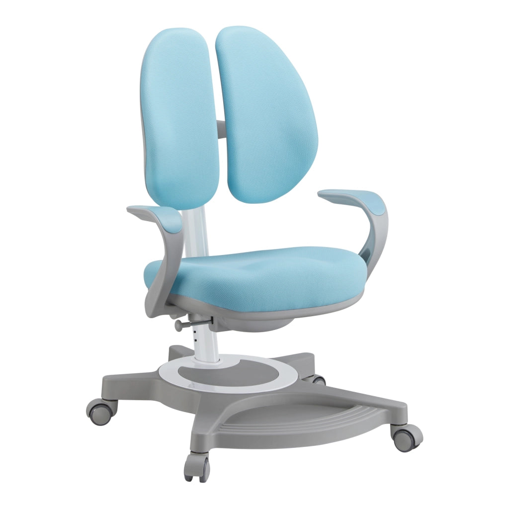 Sedia Girevole Partille per Bambini - Azzurro [en.casa]
