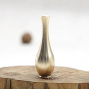 Due pezzi di Mini Vaso in Rame Puro – Bicchieri di Fiori Compatti per Ufficio, Salotto e Decorazione di Casa in Stile Antico