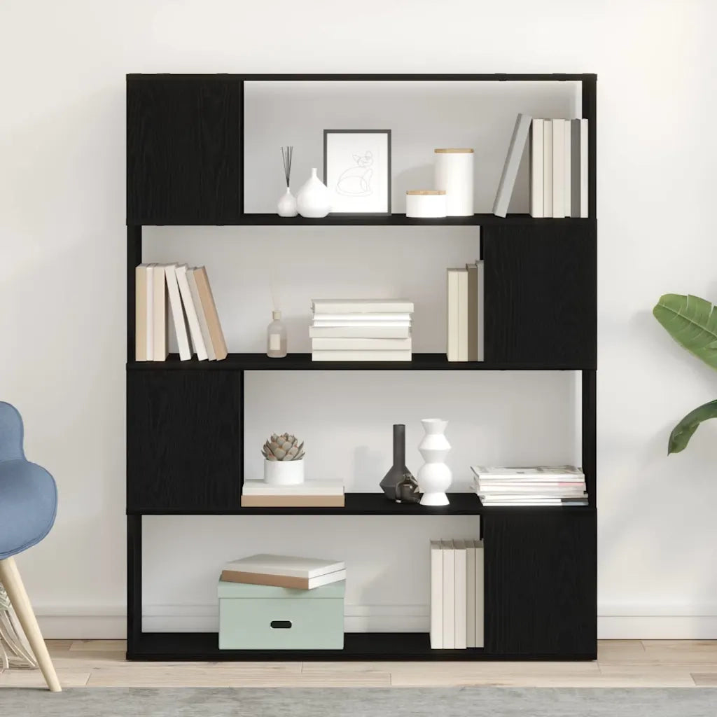 Set mobile TV 100 x 24 x 124,5 cm Rovere Nero 862697