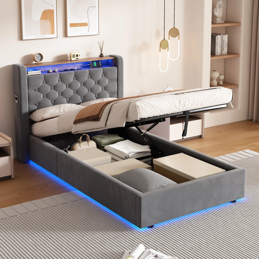 Prodotto 4987-1GU-GREY 90x200 cm; grigio