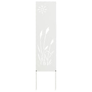 Schermo per privacy in giardino Traforo Bianco 32 x 140 cm CFW4004324