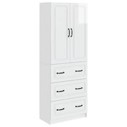 Set di armadi 2 pcs Bianco Lucido 66 x 34,5 x 87 cm 3416965