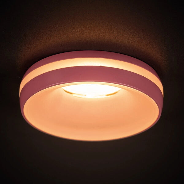 Kanlux ELICEO faretto incasso tondo rosa GX5.3/GU10 10W