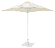 Ombrellone da Giardino 2,25x2,25 m Palo Ø40 mm in Alluminio Maffei Kronos Ecrù