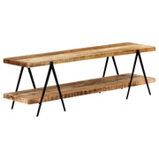 Mobile Porta TV 160x40x50 cm in Legno Massello di Mango  cod mxl 6843