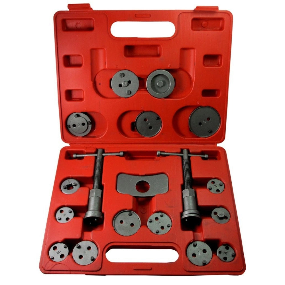 Trade Shop - Kit Chiave Pistoncini Arretratore Freni A Disco Manuale Auto Accessori 18pz -
