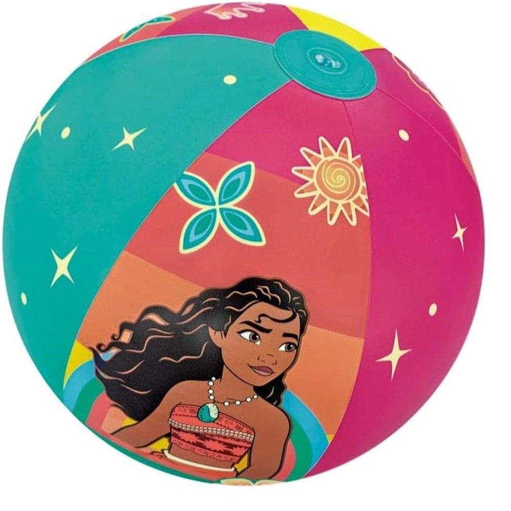 Trade Shop - Pallone Da Spiaggia Piscina Gonfiabile Tema Principesse Disney Bambine 2+anni 51cm 91042w -