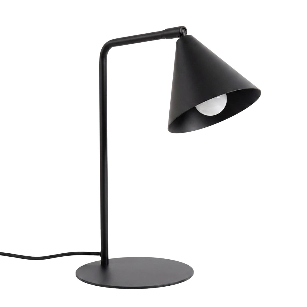 Lampada da tavolo NOX nero