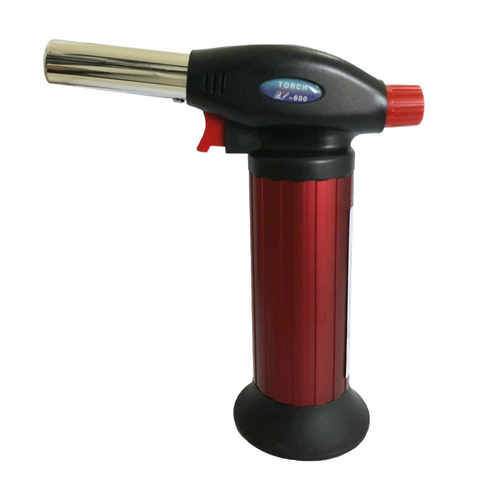 TORCIA SALDATORE BRUCIATORE GAS BUTANO RICARICABILE ACCENSIONE ELETTRONICA BS600